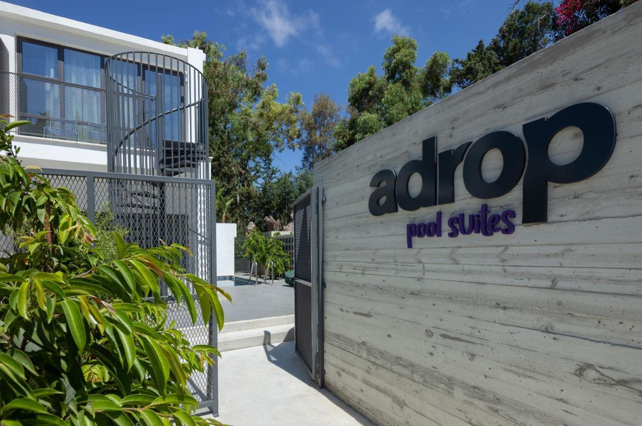 Adrop Pool Suites Paphos Bagian luar foto